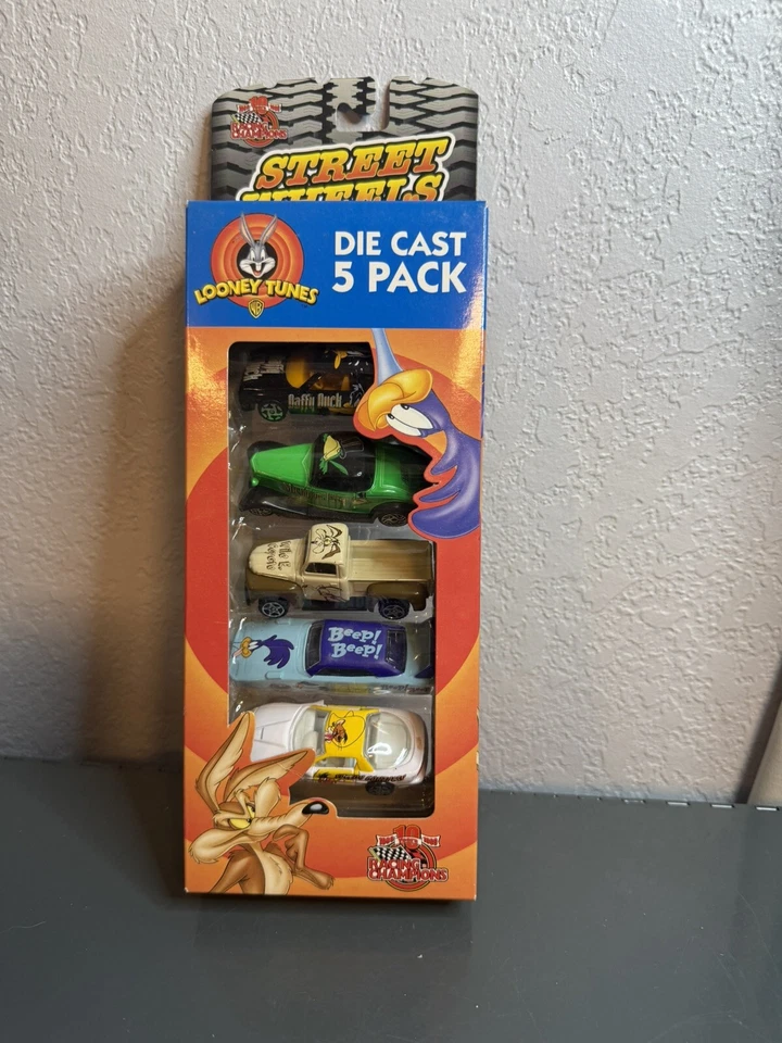 1999 WCW NWO Racing Champions Set of 5 Cars Matchbox MIP Sting Ric Flair