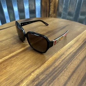 Vera Bradley Jenny Lynn Pink Swirls PSW Sunglasses Multicolor Brown Lenses New - Picture 1 of 5