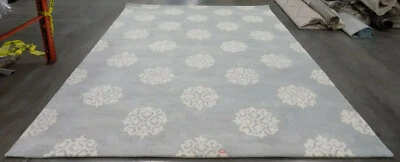 Alfombra dañada GRIS/MARFIL 8'-3" X 11' precio reducido 1172559776 SOH724C-9 Foto 1 de 4