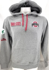 NEW Ohio State Buckeyes OSU Colosseum Gray Hoodie Hooded Sweatshirt Men's L - Picture 1 of 9