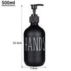 500Ml Pet Shampoo Pump Dispenser Bottle Dish Soap Refillable Detergent Bottles