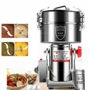 220V Molinillo de granos de hierbas eléctrico Molino de cereales oscilante Harina en polvo Máquina trituradora - Imagen 1 de 11