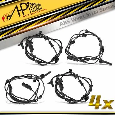 Sensor de velocidad de rueda delantero y trasero A-Premium 4x ABS para Ram 2500 2014-2018 Ram 3500 Foto 1 de 4