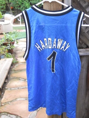 CLASSIC N B A  ORLANDO MAGIC PENNY HARDAWAY # 1  BB JERSEY SZ YOUTH LARGE (14-16 - Image 1 of 3
