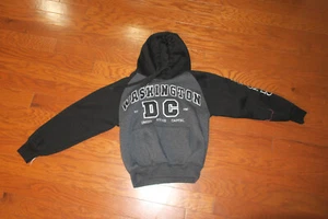 S ❤️ NT SOUVENIR ❤️ WASHINGTON DC SPORTS JACKET SWEATSHIRT HOOD FLEECE TOP LONG - Picture 1 of 4
