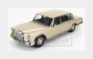 1:18 KK Scale Mercedes 600 Swb W100 Light Gold Metallic 1963 KKDC180603 MMC - Picture 1 of 7