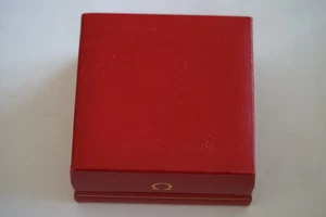 Lady's Vintage Red Omega Box - Picture 1 of 5