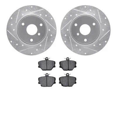 For Smart Fortwo 05-15 Brake Kit eLINE Series Drilled & Slotted Front Brake Kit - Изображение 1 из 4