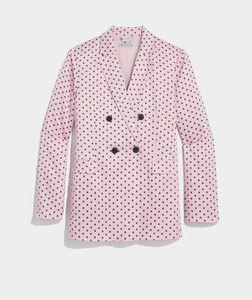 Vineyard Vines Blazer Womens Small Kentucky Derby Polka Dot Double Breasted Rare - Picture 1 of 21