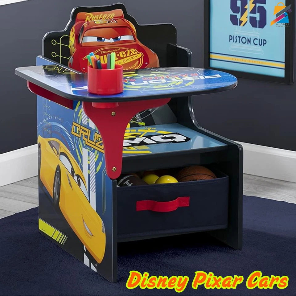 Стол детский стул Disney Cars стол с корзиной для хранения стол для занятий малышей молния - Изображение 1 из 4