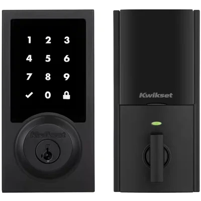 Homeconnect 918 Negro Mate Contemporáneo Z-Wave Largo Alcance Habilitado Pantalla Táctil S Foto 1 de 4