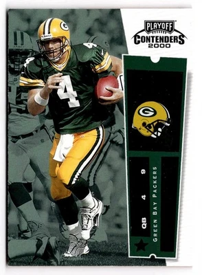 Playoff Contenders 2000 - Brett Favre #38 Green Bay Packers  Foto 1 de 2