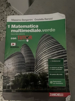 MATEMATICA MULTIMEDIALE. VERDE. VOL. 1 - 9788805353160 - Immagine 1 di 2