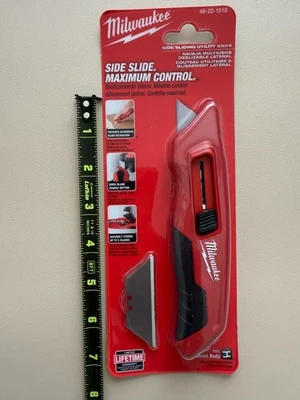 Cuchillo utilitario deslizante lateral Milwaukee Tool 48-22-1515 Foto 1 de 3