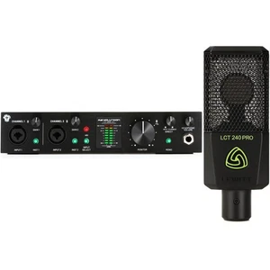Black Lion Audio Revolution 2x2 USB Audio Interface and Lewitt LCT 240 PRO - Picture 1 of 1