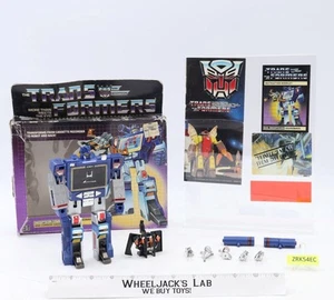 Soundwave & Buzzsaw W/ BOX 1984 Vintage Hasbro G1 Transformers Action Figure - Picture 1 of 8