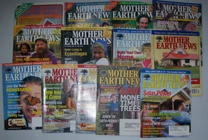 The Mother Earth News Mix Lot (13) Issues 2000s Homesteading DIY Magazines, x - Picture 1 of 13