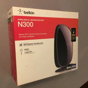 Belkin N300 Wireless N+ ADSL Router - Model F9J1102uk-DX - Picture 1 of 5