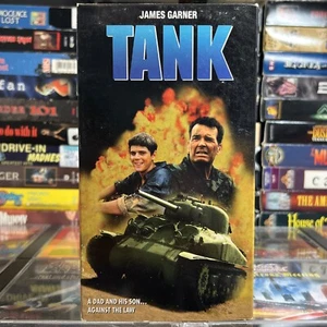 Tank 1984 VHS Tested James Garner Shirley Jones C Thomas Howell Action Comedy - Picture 1 of 12