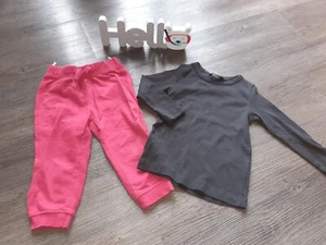 C&A Set Hose Pullover Shirt 86 / 92 Sweatshirt Jogginghose Babyset Mädchen Paket - Bild 1 von 9