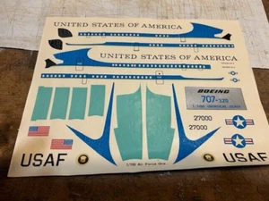 Entex/Nitto  707-320 Air Force 1 Presidental Decals...MINT...1/100... Kit 8519 - Picture 1 of 2
