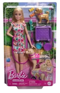 Barbie You Can Be Anything Muñeca, Cachorro y Perro en Silla de Ruedas Actividad Juego - Imagen 1 de 6