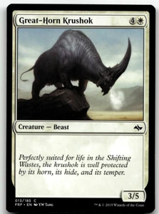 MTG Great-Horn Krushok Fate Reforged 013/185 Regular Common - Picture 1 of 1