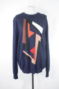 Fendi Pullover in Blau mit Muster Gr.XL 355/2/166 *bitte messen* - Bild 1 von 4