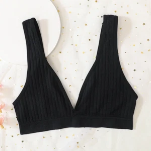 Deep V-Neck Seamless Bra Push up Bras for Women Bralette Sexy Lingerie Female Lo - Picture 1 of 23
