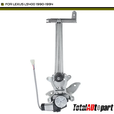 Regulador de ventana eléctrica con motor para Lexus LS400 1990-1994 lado del pasajero delantero Foto 1 de 4