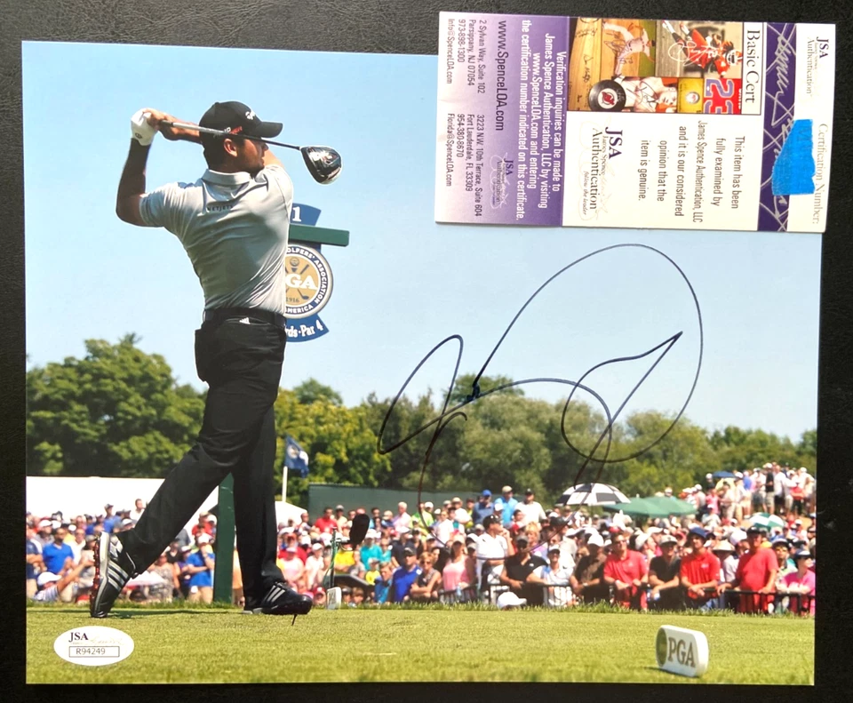 JASON DAY SIGNED 8X10 PHOTO PGA MASTERS GOLF OPEN CHAMPIONSHIP AUSTRALIA JSA C Foto 1 de 1