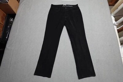 Pantalones chinos de golf Peter Millar para hombre 36x34 negros pana algodón pima pantalones Foto 1 de 4