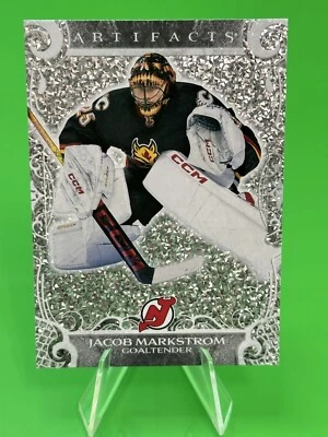 ❄️2024-25 Upper Deck Artifacts Silver Foilboard #111 Jacob Markstrom, Devils!!❄️ - Image 1 of 4