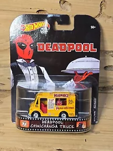 Hot Wheels 2017 Retro Entertainment Deadpool Chimichanga Truck K111 - Picture 1 of 3