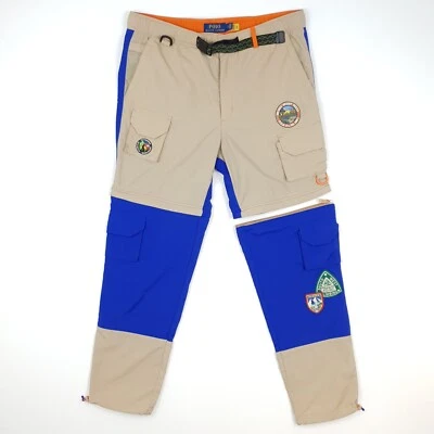 Polo Ralph Lauren Convertable Hiking Pants Medium Mens Water Repellent Trousers - Image 1 of 4