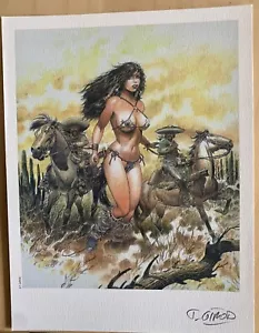 ex libris Girod: Sexy - signé - 19x25cm- 9 - Bild 1 von 1