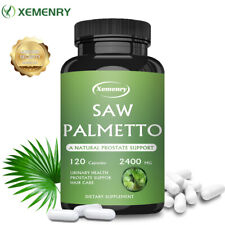 Saw Palmetto 2400mg - Male Prostate & Urinary Tract Health, Prevents Hair Loss