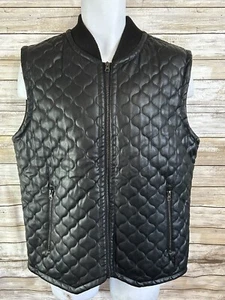 Chaleco negro Akademiks grande L para hombre j371 - Imagen 1 de 5