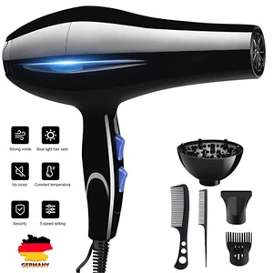Profi Haartrockner 4000W Haarföhn Föhn Fön Haare Dryer Trockner Haarfön Diffusor - Bild 1 von 16