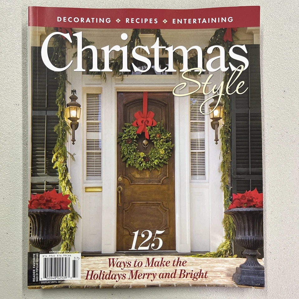 Christmas Style Magazine Issue 37 125 Ways To Make The Holidays Merry And Bright - Image 1 of 1