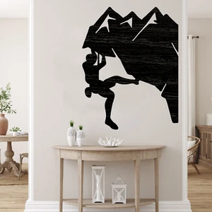 Rock Climb Cut out, Wood plaque sign,wood Craft,Craft supply, home decor - Picture 1 of 6