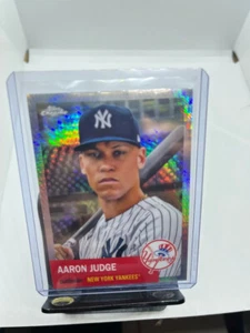 2022 Topps Chrome Platinum Anniversary Aaron Judge #200 Prism Refractor Yankees - Picture 1 of 2