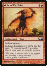 FOIL Goblin War Paint | MtG Magic Magic 2012 (M12) | English | Near Mint