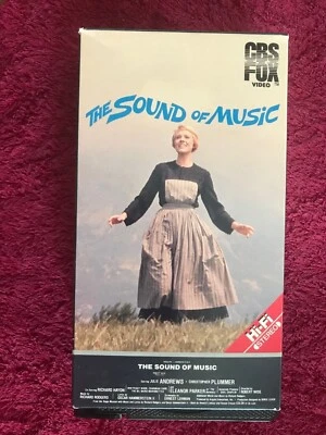 The Sound Of Music CBS Fox Original Vintage 1986 VHS Rare - 2 box set - Image 1 of 4