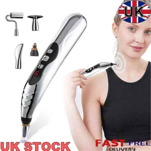 Electronic Acupuncture Pen Meridian Point Massage Body Pain Relief Therapy New - Picture 1 of 12