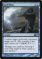 FOIL Spell Blast | MtG Magic Magic 2014 (M14) | English | Near Mint