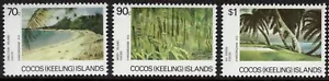 1987 Cocos (Keeling) Islands Scenes Issue Set Of 3 Mint Never Hinged, Clean - Bild 1 von 1