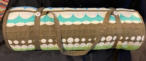 Tappetino trapuntato yoga o sonno con cuscino di Jay Franco & Sons 24" x 66" usato in ottime condizioni - Foto 1 di 7