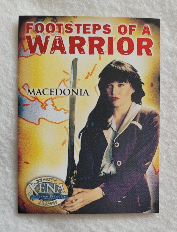 Rittenhouse Xena Beauty & Brawn Footsteps of a Warrior Trading Card FW-5  - Image 1 of 1