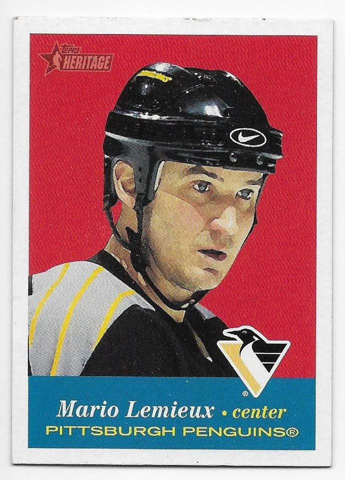 01/02 TOPPS HERITAGE BASE Hockey (#1-137, #158-187) U-Pick From List - Image 1 of 1